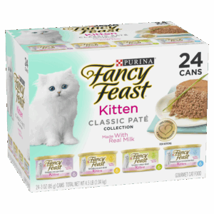 FANCY FEAST Kitten Classic Paté Collection Wet Cat Food 24 x 85g