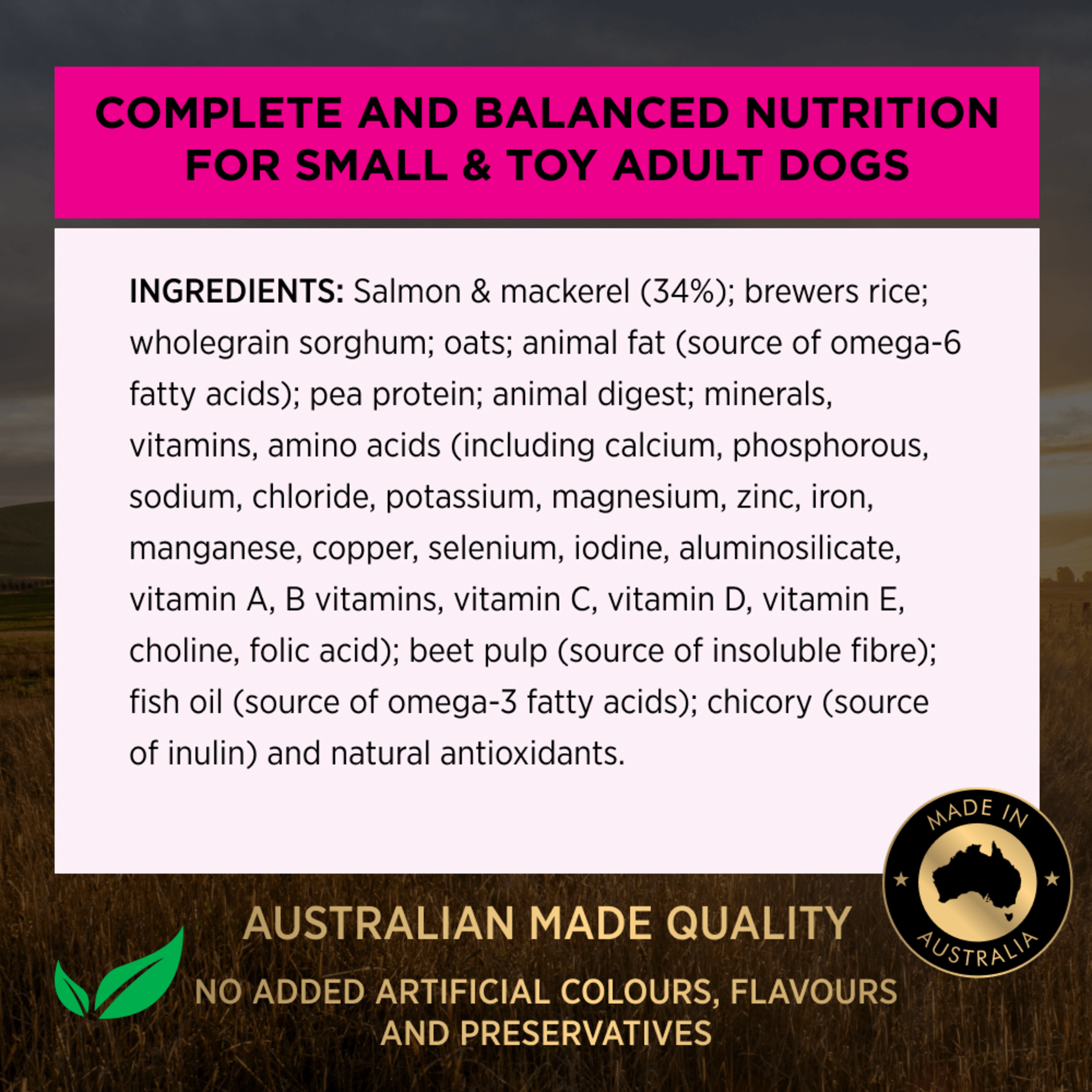 PRO PLAN Adult Sensitive Skin & Stomach Small & Toy Breed Dry Dog Food 7kg - Image 15