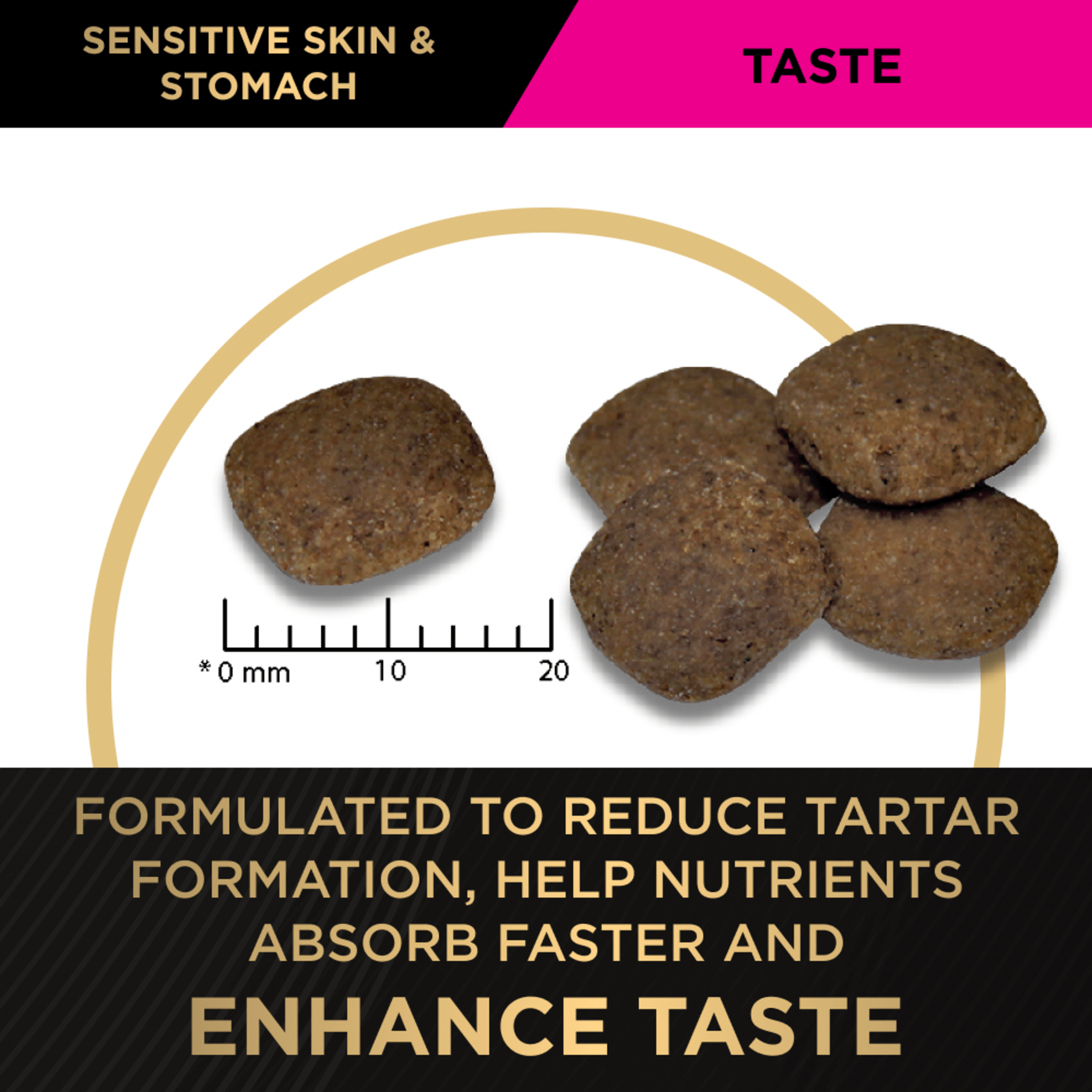 PRO PLAN Adult Sensitive Skin & Stomach Medium & Large Breed Dry Dog Food 12kg - Image 9