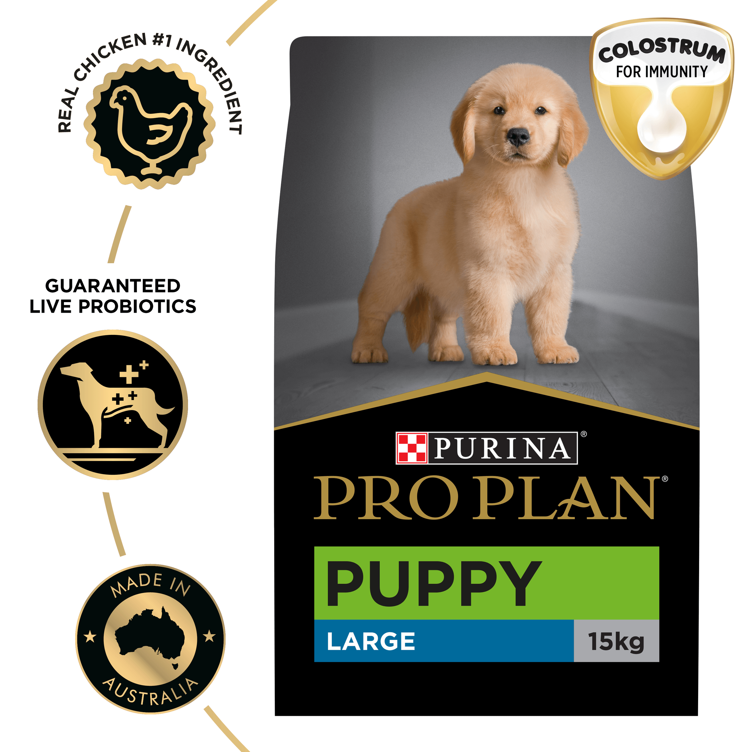 PRO PLAN Puppy Large Breed Chicken Dry Dog Food 15Kg - Image 18