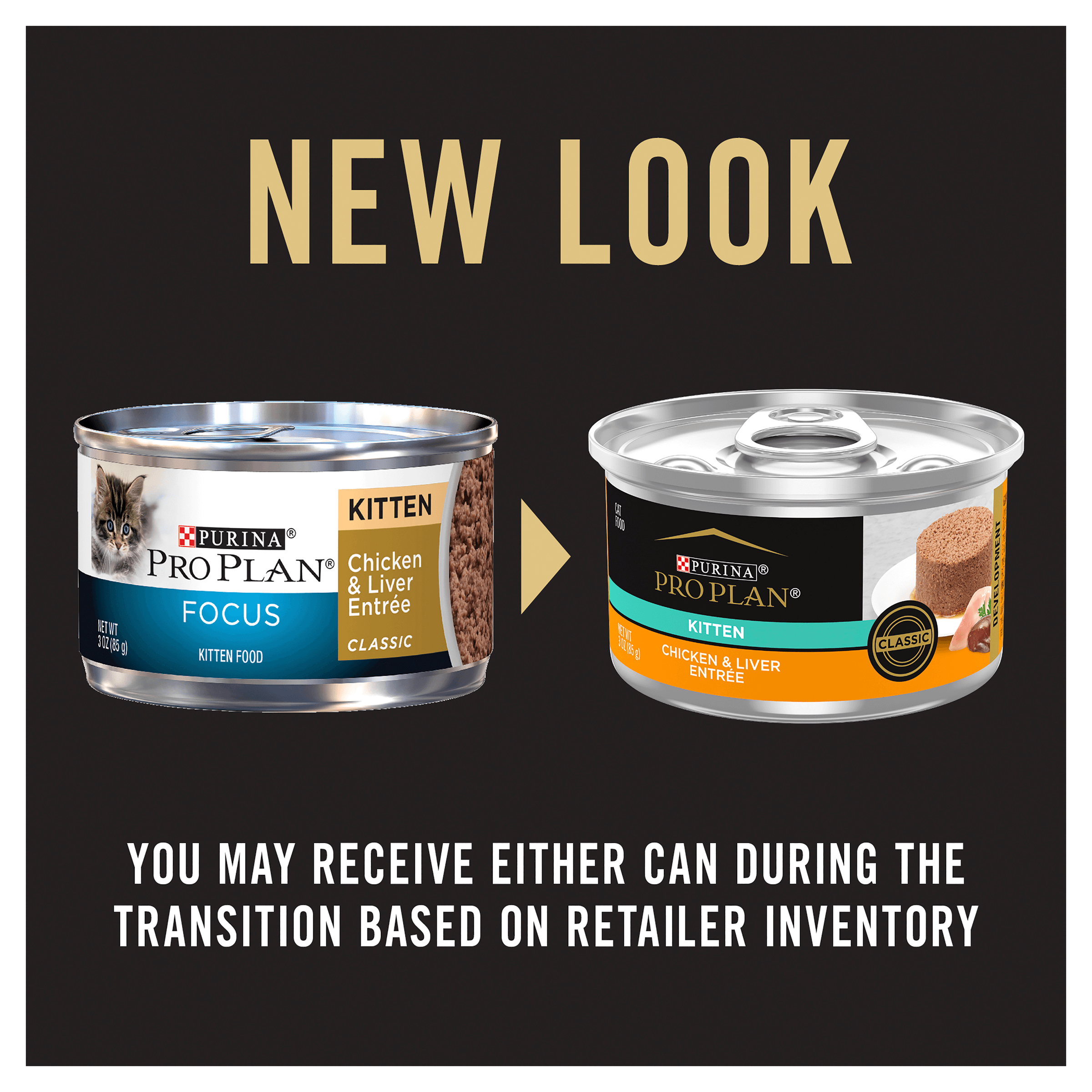 PRO PLAN Kitten Chicken & Liver Entrée Wet Cat Food 24x85g - Image 8