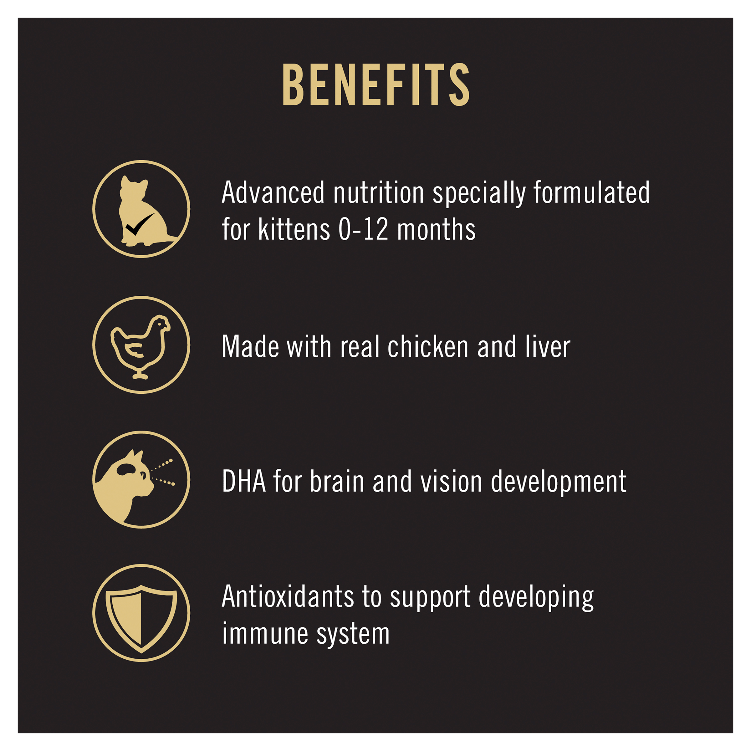 PRO PLAN Kitten Chicken & Liver Entrée Wet Cat Food 24x85g - Image 4