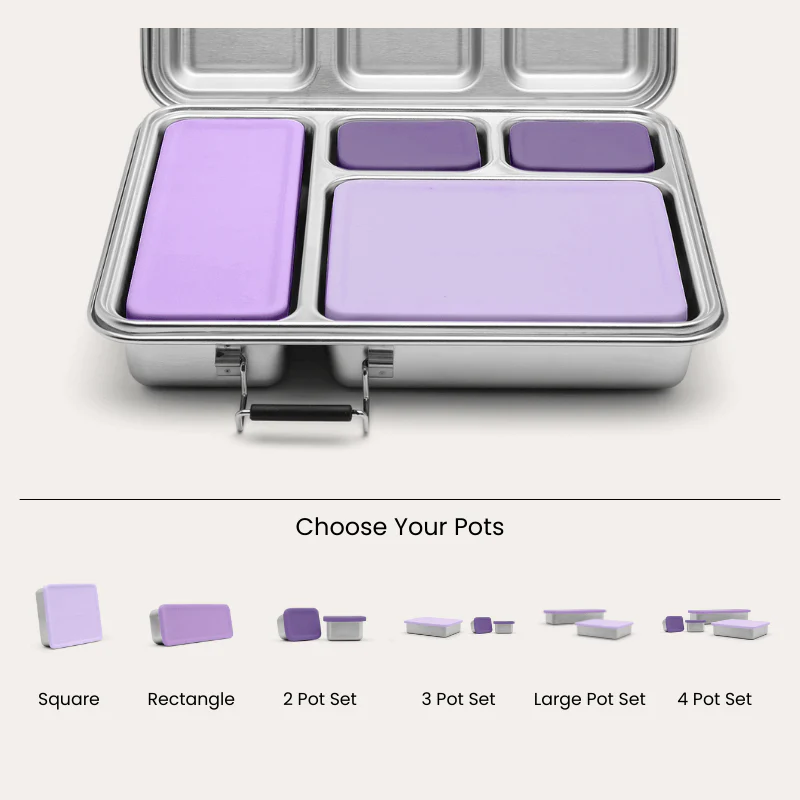 CrunchBox™ 2.0 Snack Pots | Rectangle Violet - Image 7