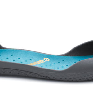 iGUANEYE - Minimalist Shoe - Freshoes - Charcoal Grey / Turquoise Blue