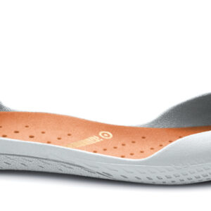 iGUANEYE - Minimalist Shoe - Freshoes - Light Grey / Amber Orange