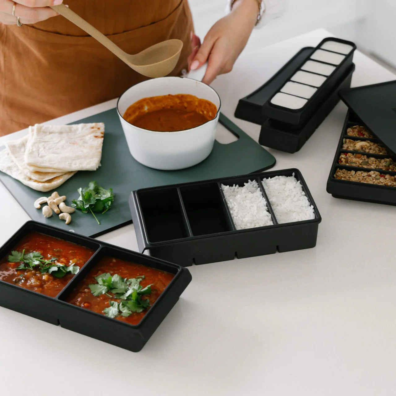 2 Portion Silicone Freezer Mould | Liquorice - Image 7