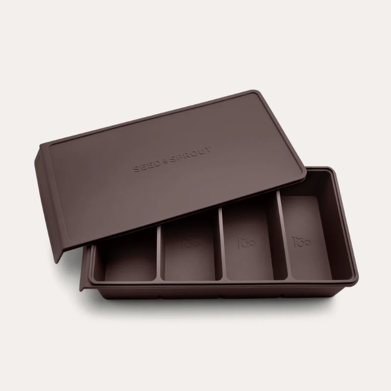 4 Portion Silicone Freezer Tray | 250ml - Image 3