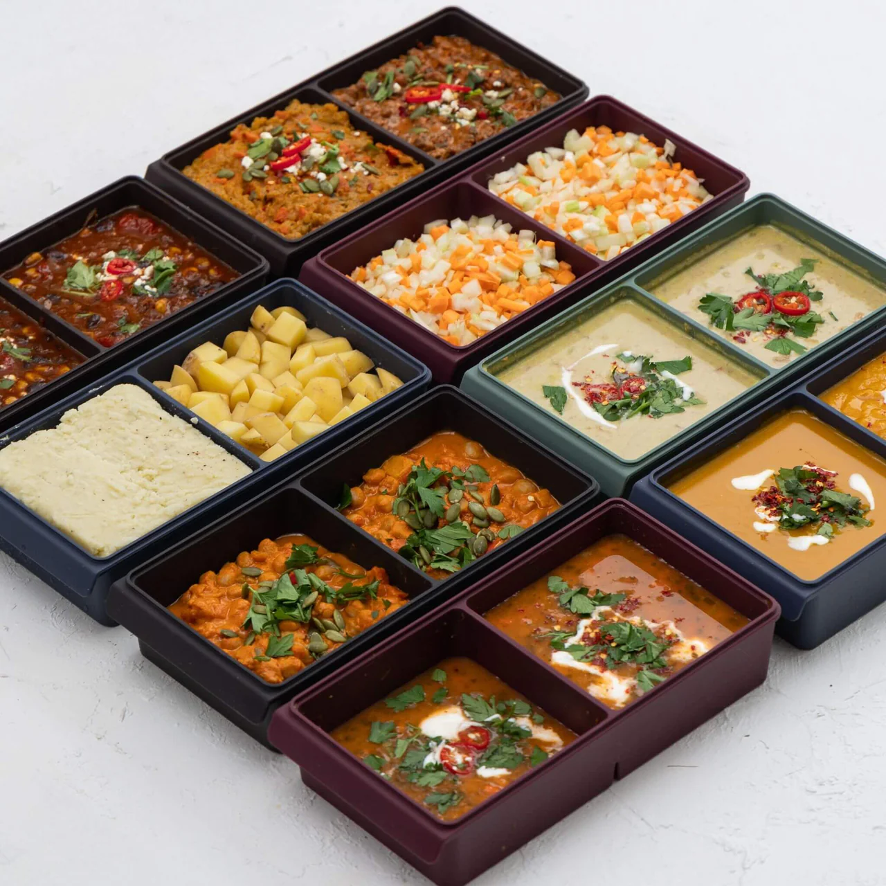 2 Portion Silicone Freezer Tray | 500ml - Image 15