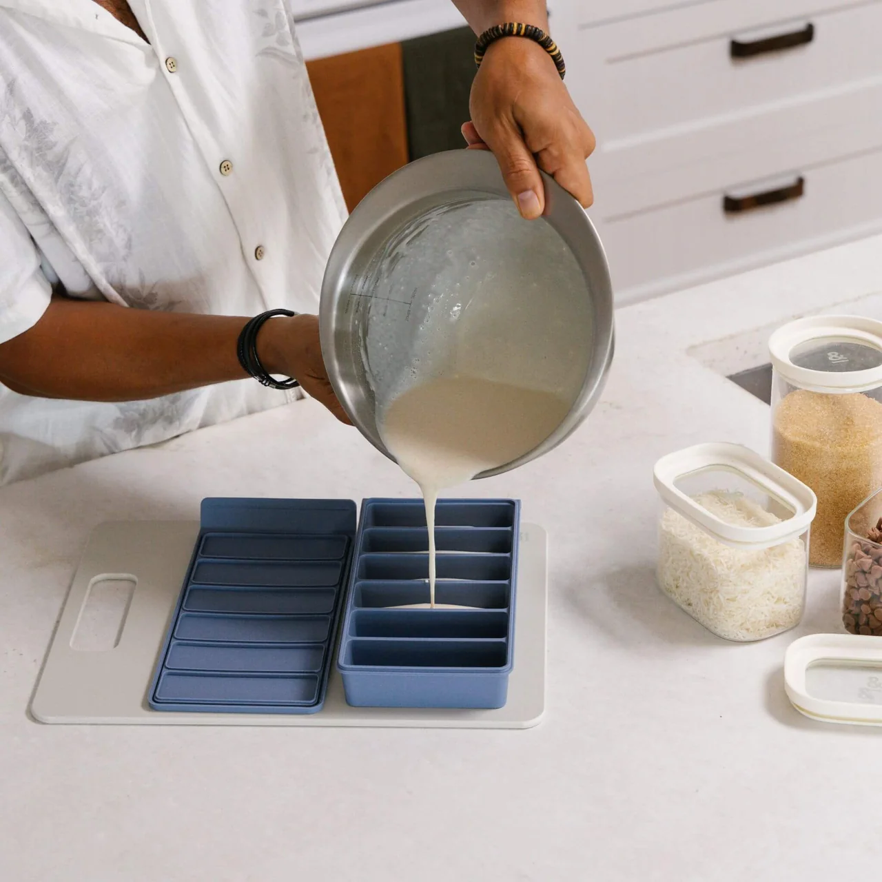 6 Portion Silicone Freezer Tray | 100ml - Image 7