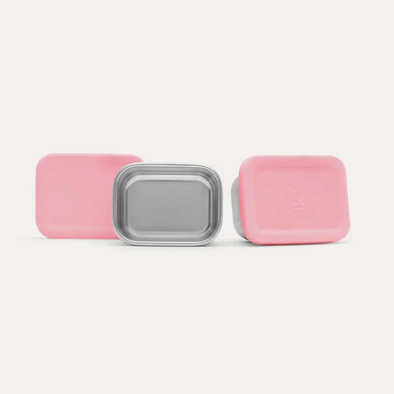 CrunchBox™ 2.0 Snack Pots | Rectangle SnackPot 2pk